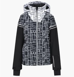 Куртка женская Cmp Jacket Fix Hood Black/White 31W0076-15Zh