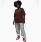 Футболка женская Air Jordan X Teyana Taylor Vintage T-Shirt Brown FB2640-227
