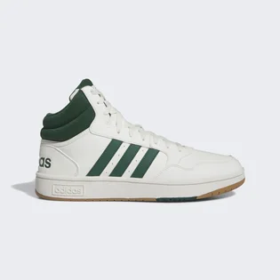 Кросівки чоловічі Adidas Hoops 3.0 Mid Lifestyle Basketball Classic Vintage Shoes White IG5570