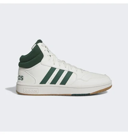 Кроссовки мужские Adidas Hoops 3.0 Mid Lifestyle Basketball Classic Vintage Shoes White IG5570