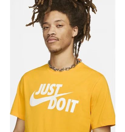 Футболка чоловіча Nike Sportswear Jdi MenS T-Shirt Yellow AR5006-740