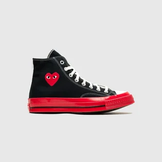 Кеди чоловічі Comme des Garcons Chuck Taylor All-Star 70 Hi Black A01793C