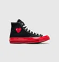 Кеды мужские Comme des Garcons Chuck Taylor All-Star 70 Hi Black A01793C
