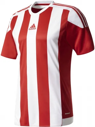 Футболка мужская Adidas Jersey Striped 15 Jsy White/Red S16137