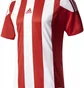 Футболка мужская Adidas Jersey Striped 15 Jsy White/Red S16137