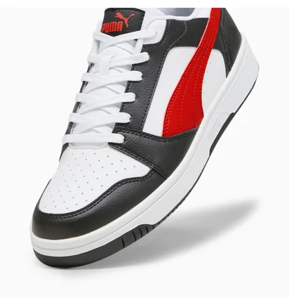 Кросівки чоловічі Puma Rebound V6 Low White/Black 392328-04