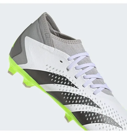 Бутси унісекс Adidas Predator Accuracy.3 Firm Ground Cleats White/Grey GZ0024