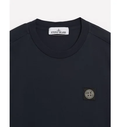 Футболка мужская Stone Island Logo T-Shirt Blue 801524113-A0020