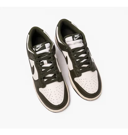 Кроссовки мужские Nike Dunk Low Retro White/Green HF5441-102