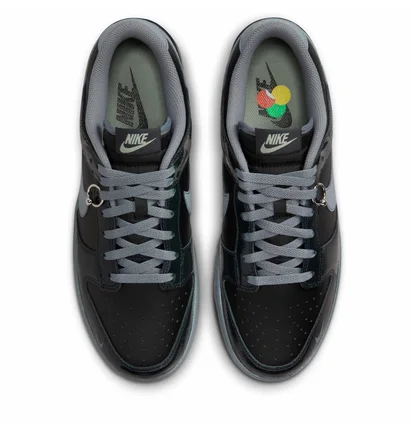 Кроссовки мужские Nike Dunk Low Retro Qs Black FZ3053-001