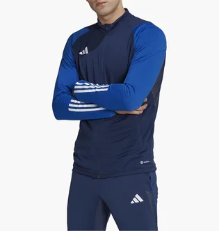 Лонгслів чоловічий Adidas Jacket Tiro23 C Tr Jkt Blue HK7649