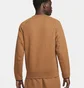 Свитшот мужской Nike Sportswear Tech Fleece Crew Brown FB7916-281