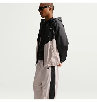 Штаны мужские Nike Windrunner Lined Pants Beige/Black HV8371-236