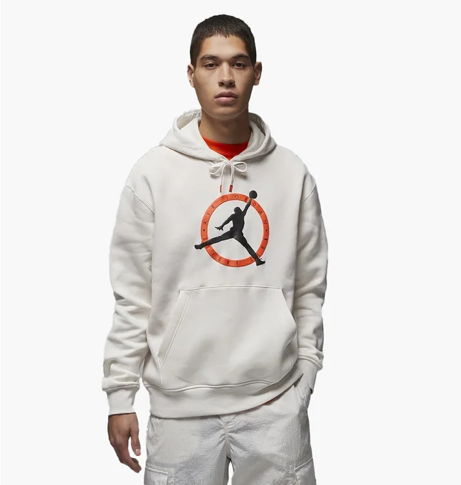Худи мужское Air Jordan Air Flt Mvp Gfx Flc Po White Fb7050-030