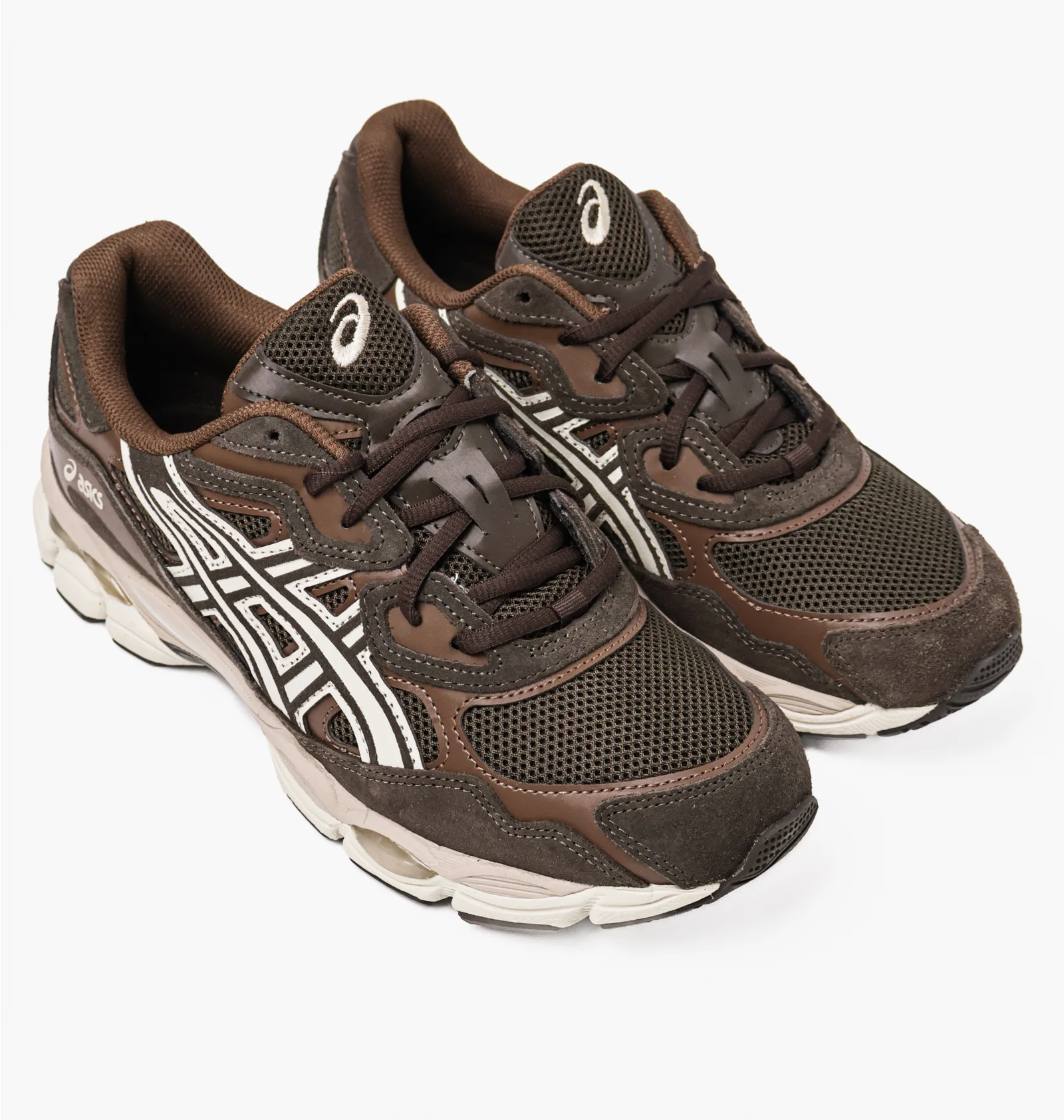 ᐉ Кросівки чоловічі Asics Gel-Nyc Black Coffee Brown/Olive