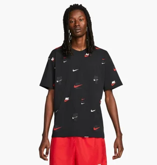 Футболка мужская Nike M Nsw Tee M90 12Mo Lbr Aop Black Dz2991-010