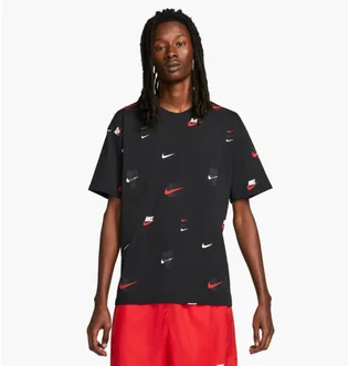 Футболка мужская Nike M Nsw Tee M90 12Mo Lbr Aop Black Dz2991-010