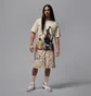 Шорты мужские Air Jordan Pg Aop Beige HF9345-133