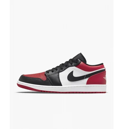 Кросівки чоловічі Air Jordan 1 Low Red/Black 553558-612