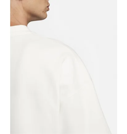 Футболка чоловіча Nike Sportswear Tech Fleece Reimagined Oversized Short-Sleeve Sweatshirt White FB8165-133