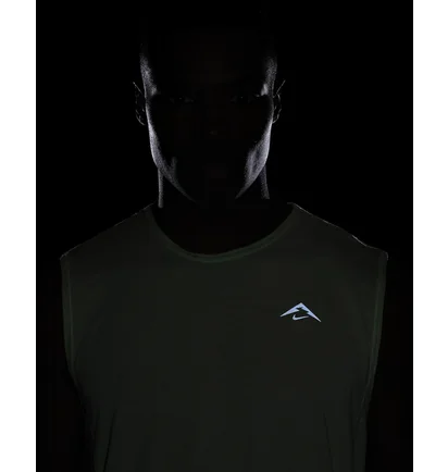 Майка чоловіча Nike Solar Chase Dri-Fit Sleeveless Running Top Green FN3309-376