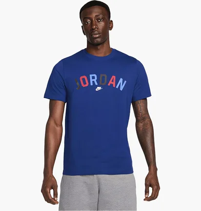 Футболка мужская Air Jordan Sport Dna Wordmark Blue DH8978-455
