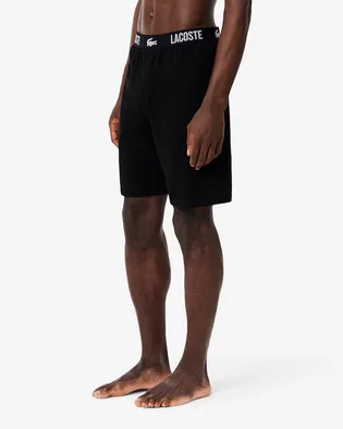 Шорти чоловічі Lacoste Repeat Waistband Shorts Black GH8303-00-031