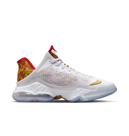 Кросівки унісекс Nike Flintstone X Lebron 19 Low White DQ8344-100
