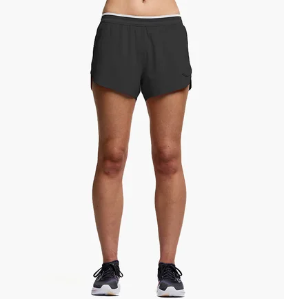Шорты женские Saucony Kinvara 3 Short Black SAW800474-BK