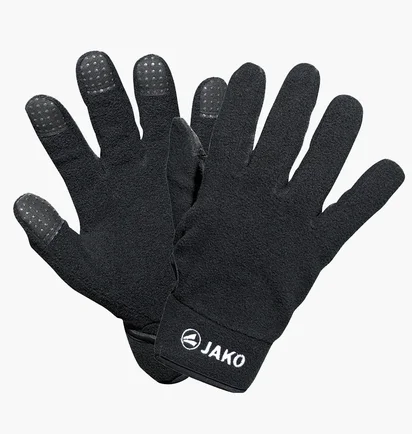 Перчатки унисекс Jako Junior Fleece Glove (Рукавиці) Black 1232-08