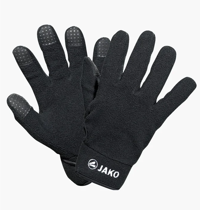 Перчатки унисекс Jako Junior Fleece Glove (Рукавиці) Black 1232-08