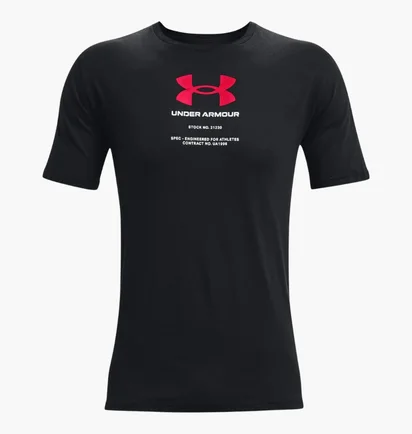 Футболка мужская Under Armour Engineered Symbol Black 1366443-001