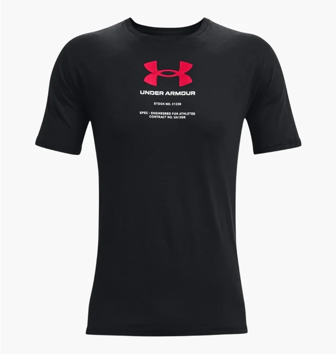 Футболка мужская Under Armour Engineered Symbol Black 1366443-001