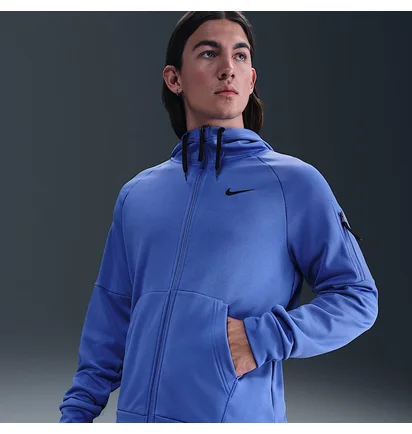 Толстовка мужская Nike Therma-Fit Blue DQ4830-411