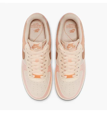 Кроссовки женские Nike Air Force 1 07 Prm Peach/Brown 896185-603