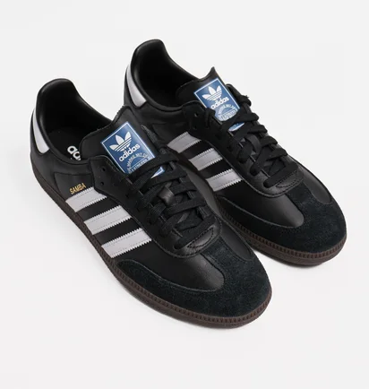 Кроссовки унисекс Adidas Samba Og B75807 Black B75807