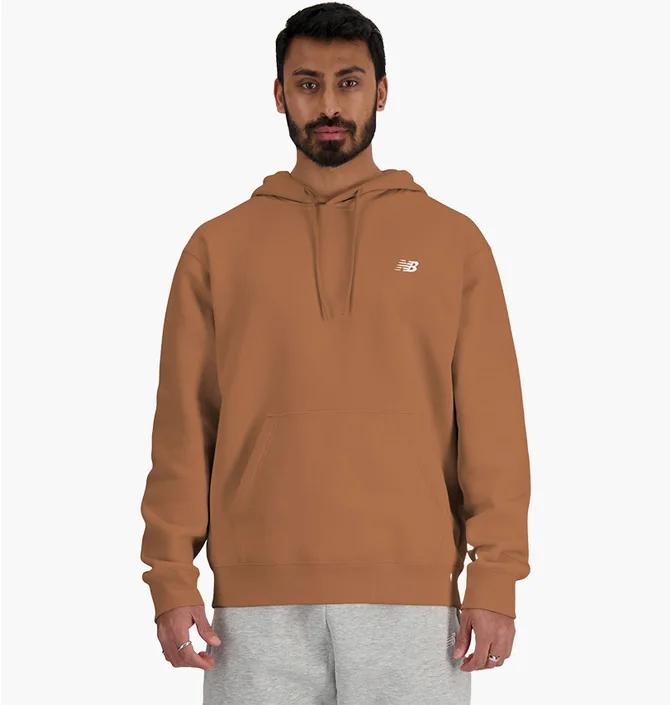 Худи мужское New Balance Sport Essentials French Terry Hoodie Brown MT41508BK