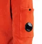Лонгслив унисекс C.P. Company Chenille Cotton Crew Neck Knit Orange 14CMKN026A005687G439