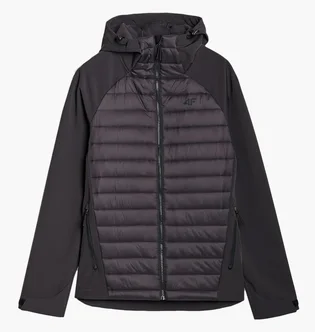 Куртка чоловіча 4F Windproof Softshell Black 4FSSS25TSOFM425-22S