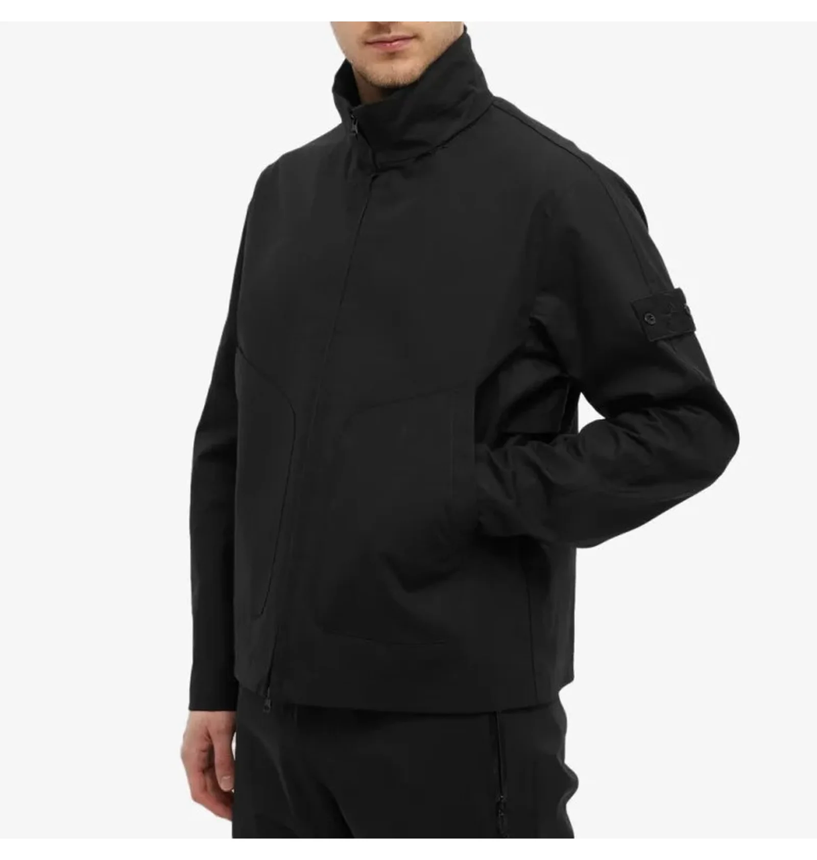 ᐉ Куртка мужская Stone Island Supima Ghost Black 7615422F1-V0029
