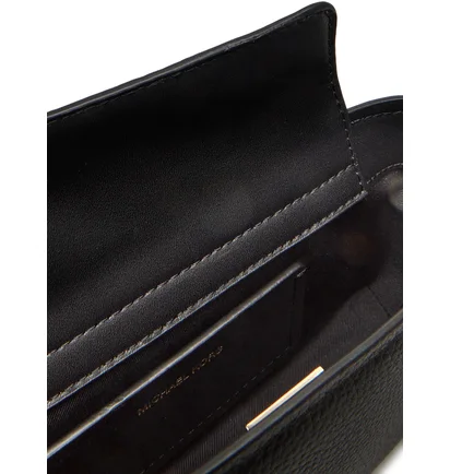Сумка жіноча Michael Kors Bryant Small Pebbled Leather Convertible Pochette Black 32S5GYTU1L-BLACK