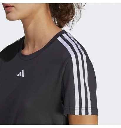 Футболка жіноча Adidas Aeroready Train Essentials 3-Stripes Tee Grey Ic5039