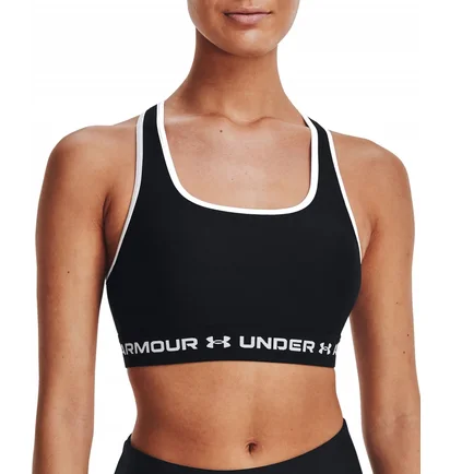 Топ женский Under Armour Soutien-Gorge Crossback Mid Black 1370069-001