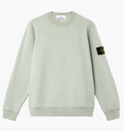 Свитшот мужской STONE ISLAND Crewneck Olive L1S156100060S0051-V0055