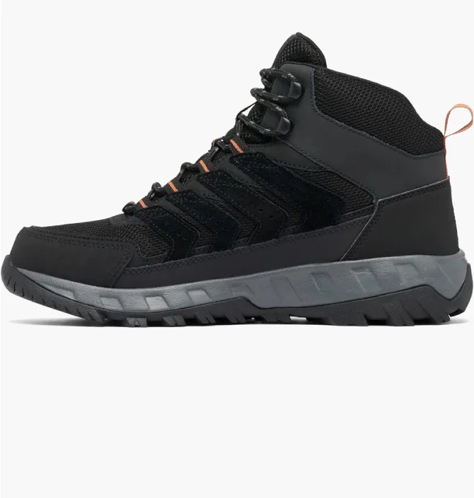 Черевики чоловічі Columbia Strata Trail Mid Wp Black YM8651-010