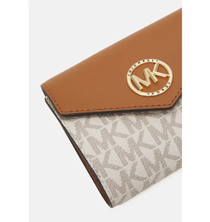 Гаманець жіночий Michael Kors Greenwich Trifold Beige/Brown 32S1GNME6B-VANILLA-95919