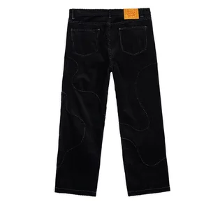 Штаны мужские Brain Dead Organic Paneled Corduroy Black F23B19003312
