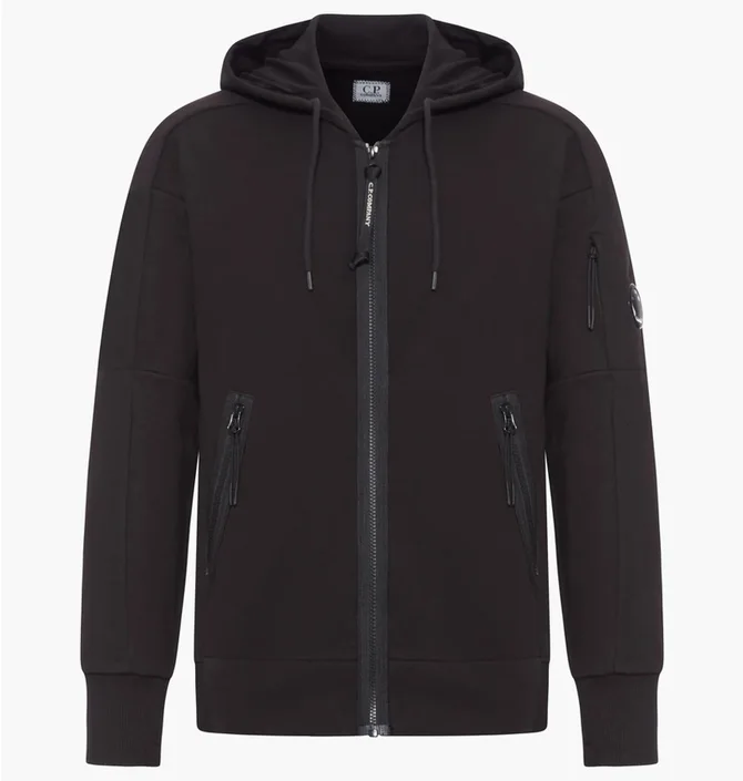 Толстовка чоловіча C.P. Company Fleece Black RCCMSS716A005086W