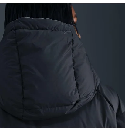 Парка женская Nike Nsw Sf Dwnfl Nk Wpfr Prka V2 Black IF2593-010