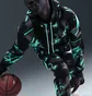 Штаны мужские Nike Ja Club Bb Black/Green HV3382-339